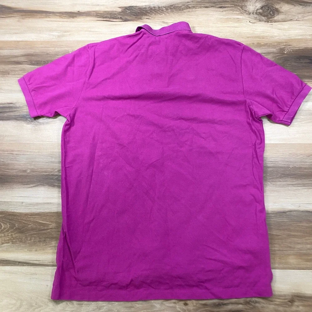 Polo Ralph Lauren Polo Mens XL Classic Heritage 100% Cotton Pique Magenta Purple